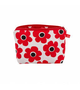 Necessaire klein Red Flowers